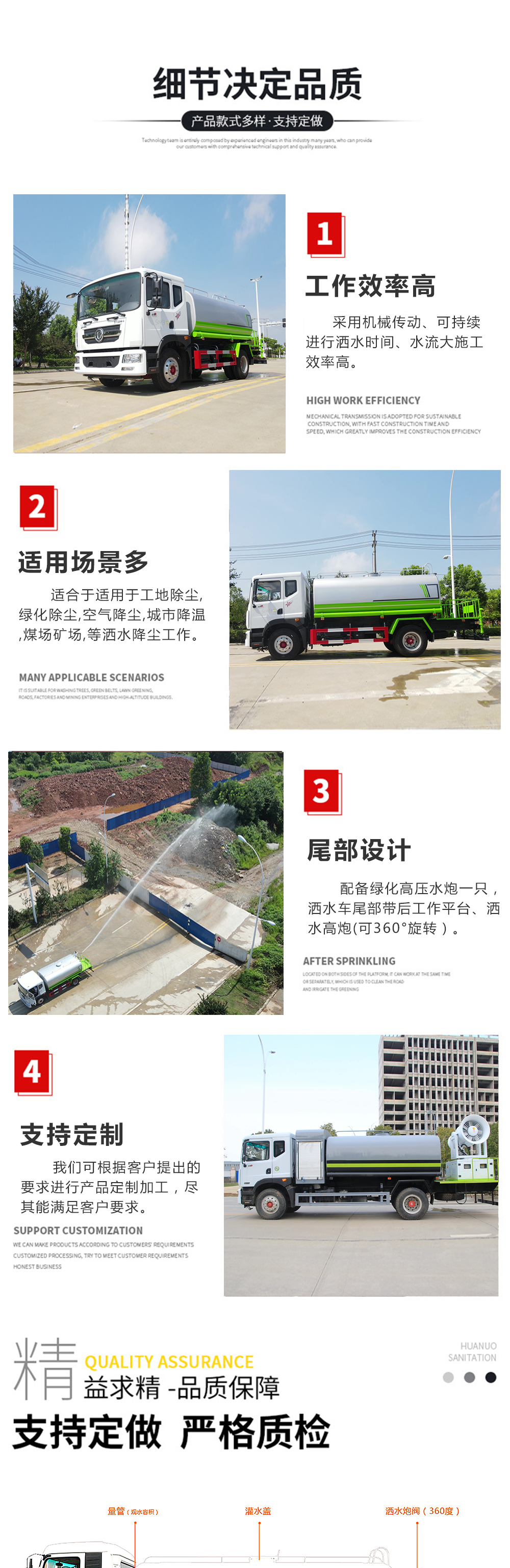 蓝牌福田小卡之星3洒水车4.5方